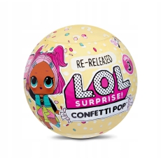 L.O.L Surprise Confetti POP Laleczka niespodzianka Re-edycja, Seria 3