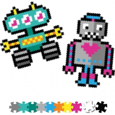 Puzzelki Pixelki Jixelz. Roboty.  Fat Brain Toys