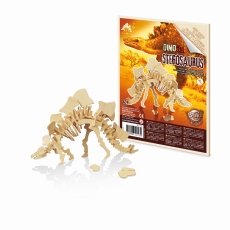 BUKI Drewniany model dinozaura - Stegozaur