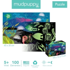 Mudpuppy Puzzle świecące w ciemności Pod wodą 100 elementów 5+