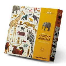 Puzzle 750 el. - Świat Zwierząt Afrykańskich