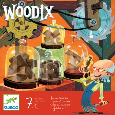 Gra Woodix - rozłącz i złącz figury DJ08464
