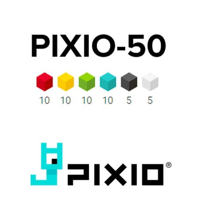 Klocki magnetyczne Pixio 50 | Design Series
