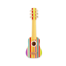 Tęczowa drewniana gitara 6-strunowa-38522