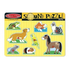 Puzzle dźwiękowe - Zwierzęta domowe-39026