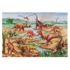Puzzle podłogowe dinozaury 48el.-44972