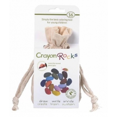 Kredki Crayon Rocks w bawełnianym woreczku - 16 kolorów-5267776