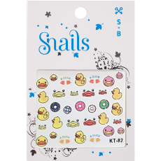 Naklejki na paznokcie dla dzieci Snails - Quack Quack-5271044