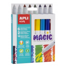 Magiczne flamastry Apli Kids - 8 kolorów-5271177
