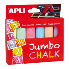 Kredy Jumbo Apli Kids - 6 kolorów-5271205