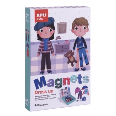 Magnetyczna układanka Apli Kids - Ubieranki-5272039
