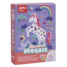 Zestaw artystyczny diamentowa mozaika Apli Kids-5272084