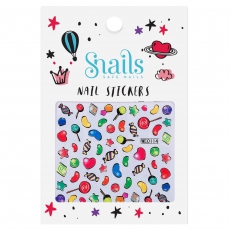 Naklejki na paznokcie dla dzieci Snails - Candy Blast-5272787