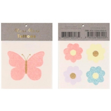 Tatuaże Motyl i kwiaty -68648